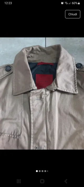 Zara Man Giubbino Trench giacca