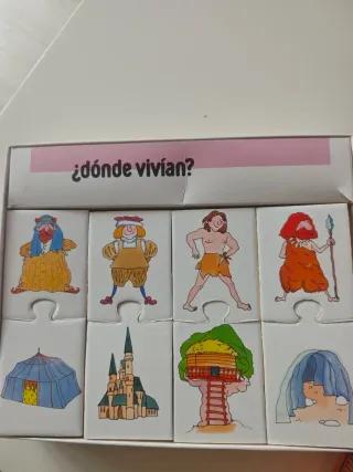 3 Puzzles Madera Kinder 4-7 años