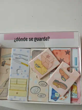3 Puzzles Madera Kinder 4-7 años