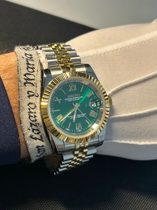 Seiko Datejust Bicolor Reloj Automático