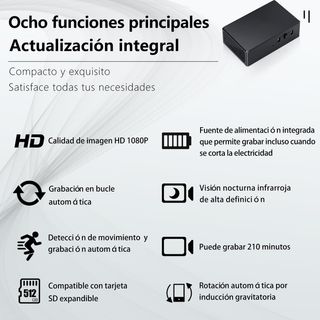 Mini Cámara Espía Portátil