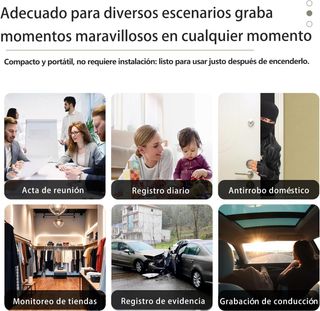 Mini Cámara Espía Portátil