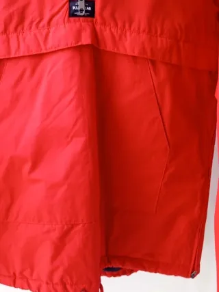 Chaqueta Cortavientos Roja Pull&Bear Canguro