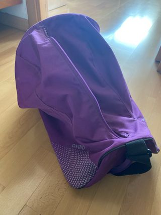 Patines en línea Oxelo morado y blanco yaccesorios