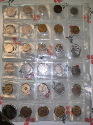 Lote monedas variadas