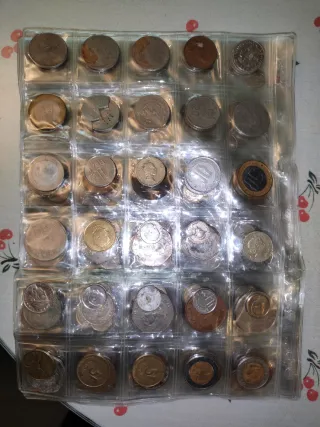 Lote monedas variadas