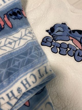 Pijama Stitch Peluche Talla M