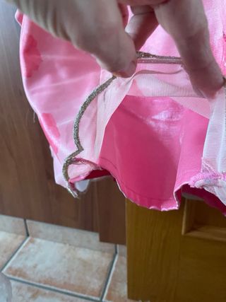 Conjunto falda y cuerpo rosa