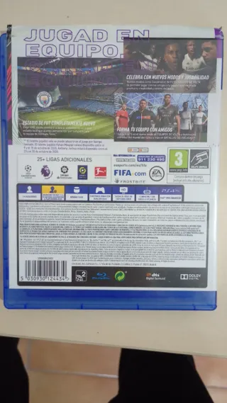 Lote 5 Juegos PS4 FIFA 19, 21, 22, 23, FC 24