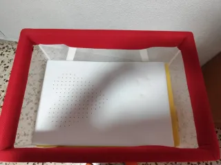 Cuna de bebé con ruedas