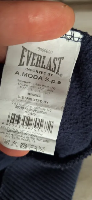 Tuta sportiva uomo Everlast