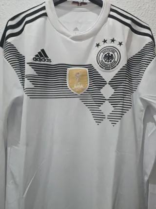 Camiseta Adidas Manga Larga Blanca