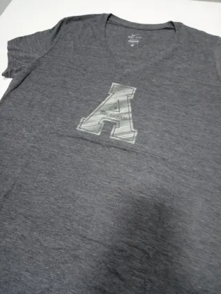 T-shirt Nike Dri-Fit Cinza Tamanho L