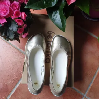 Manoletinas 40 BeLenka Sophie gold