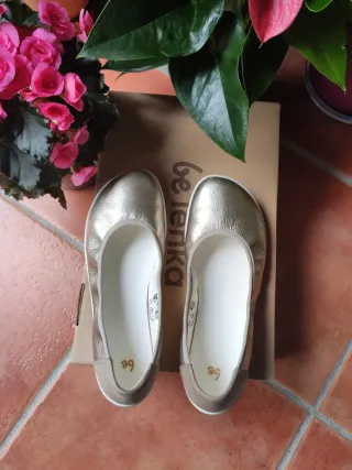 Manoletinas 40 BeLenka Sophie gold