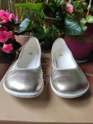 Manoletinas 40 BeLenka Sophie gold