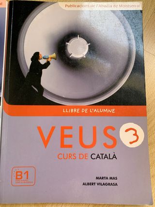 Libros de catalan Veus 3