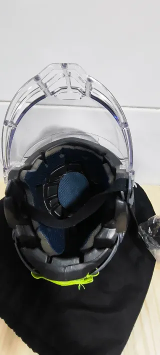 Casco Hockey Talla S con Visor y Bolsa