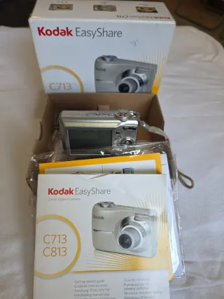 Cámara Kodak EasyShare C713 Plata