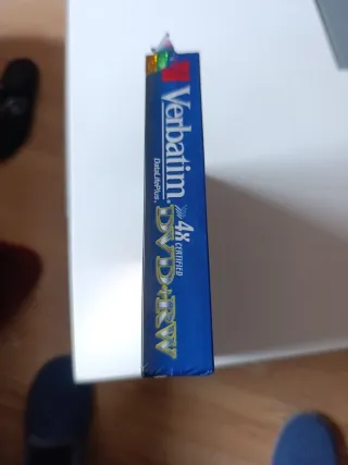 5 Discos DVD+RW Verbatim Slim 4x 1 disco DVD+RW