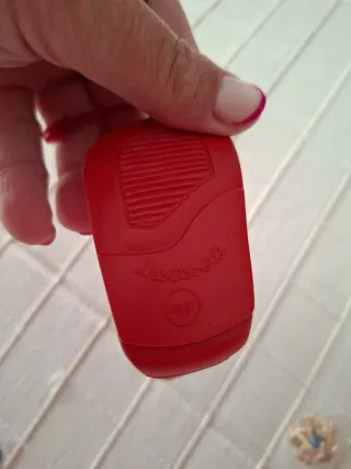 Bota derecha mocosete roja