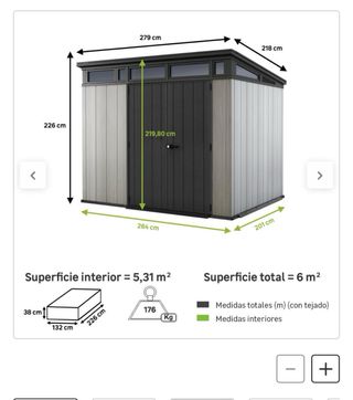 Caseta de jardín Keter