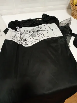 Disfraz Araña Negra Adulto Talla L
