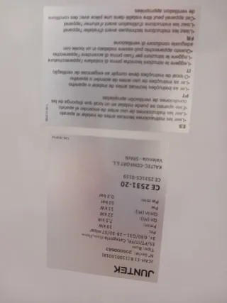 Calentador de gas JUNTEK