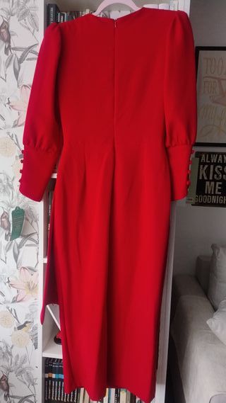 Vestido invitada Marta Brazil rojo nuevo