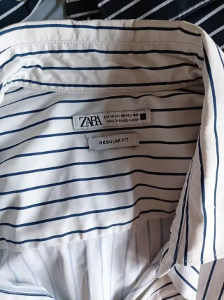 Camisa de rayas Zara