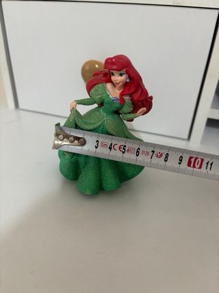 Ariel statuetta verde scintillante