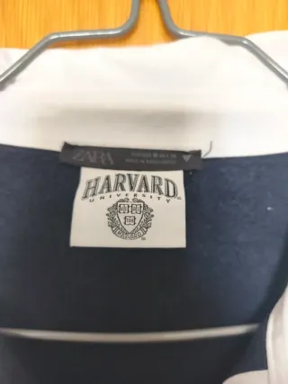 Sudadera Polo Harvard Roja y Azul