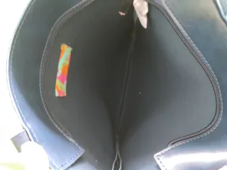 Bolso Rosalita Azul con Dibujo.