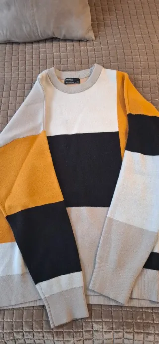 Jersey Bershka Tricolor chico