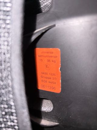 Silla Recaro Monza Nova Isofix Grupo 2/3