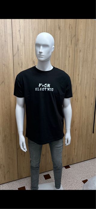 Maniquí hombre/mujer negro y gris