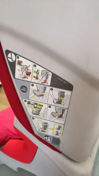 Silla de coche Britax Römer roja