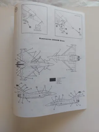 Maqueta Avión EF 2000 Eurofighter Twin Seater