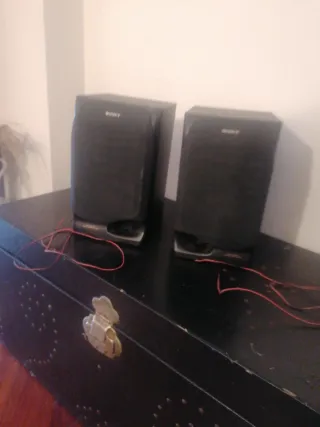 Altavoces Sony Negros