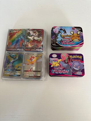 Cartas Pokémon Colección Golpe Fusión