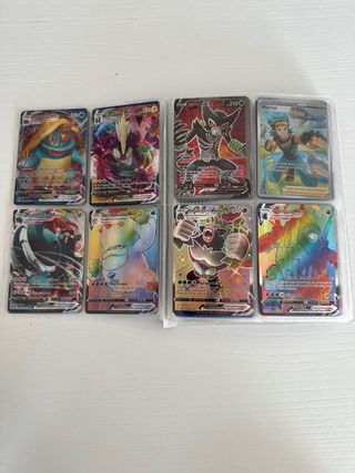 Cartas Pokémon Colección Golpe Fusión