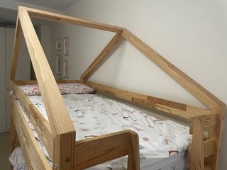 Litera casita madera 190cm