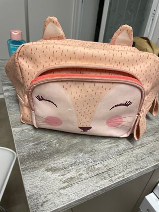 Neceser zorro con bolsillos