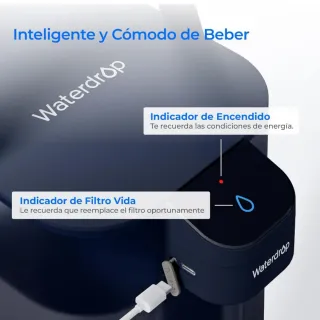 Jarra purificadora Waterdrop 3.5L Color Dark Blue