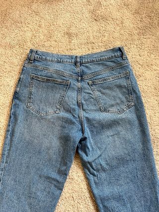 Jeans New Mom Mango Azul Claro