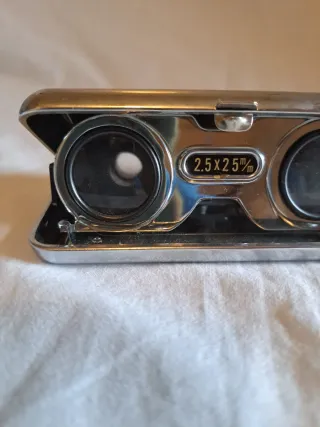 Prismáticos Ópera Vintage Plegables 2.5x25