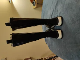 Botas altas Xti piel negras