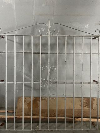 Rejas de ventana de hierro forjado 1,58 x 1,50