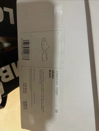 Sandalias BIMBA Y LOLA Negras Nuevas