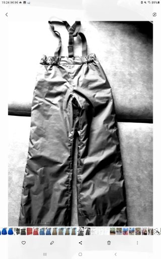 Pantalón de esquí color NEGRO